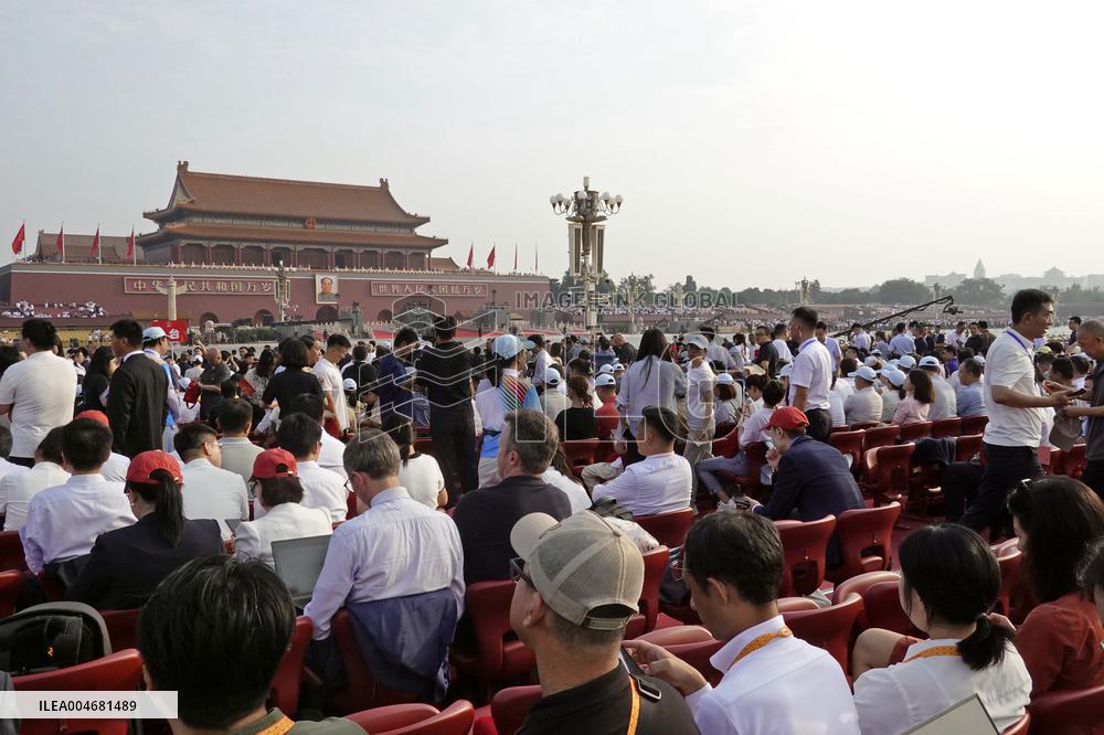 Military parade in Beijing