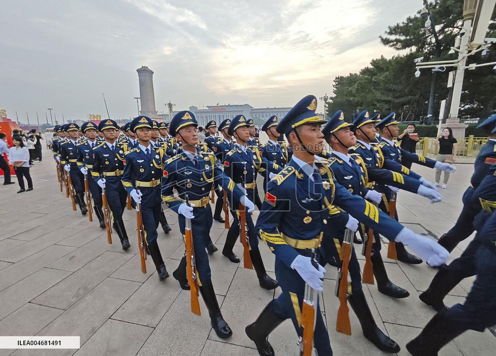 Military parade in Beijing