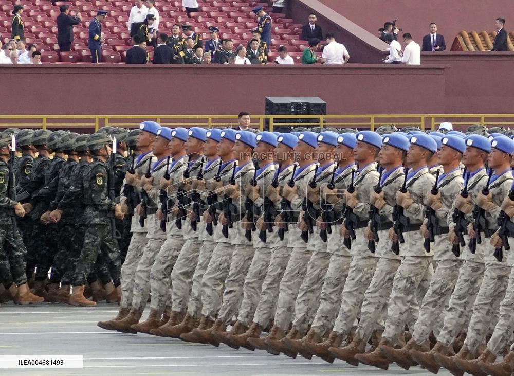 Military parade in Beijing