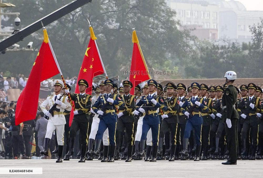 Military parade in Beijing