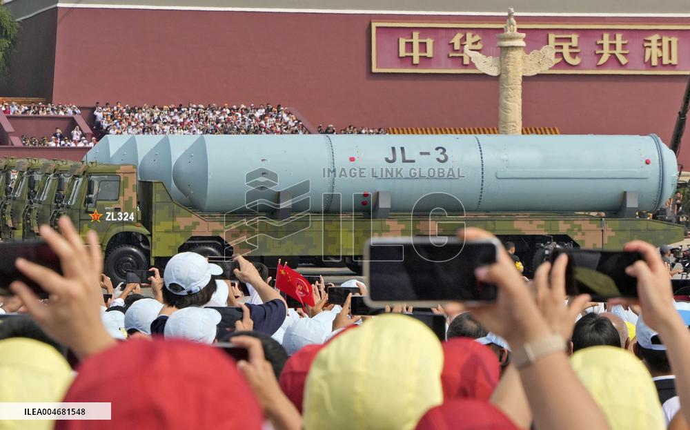 Military parade in Beijing