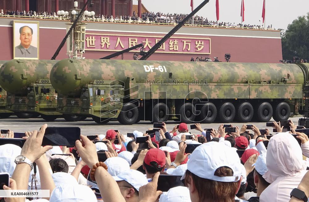 Military parade in Beijing