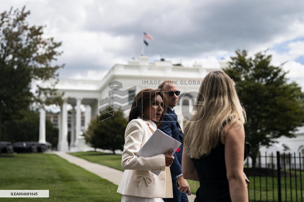 Jeanine Pirro During A Television Interview - DC
