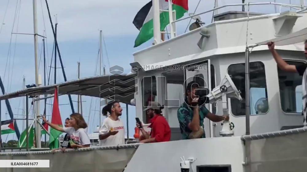 Spain: Global Sumud Flotilla Sets Sail from Barcelona
