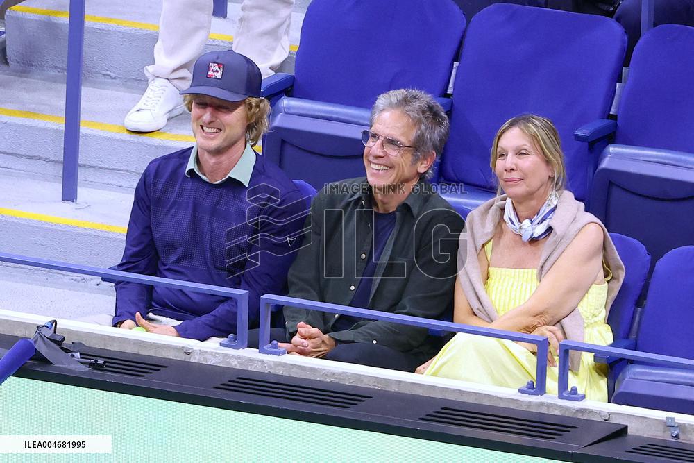 US Open - Celebs In The Stands - NYC