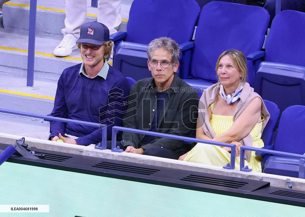 US Open - Celebs In The Stands - NYC
