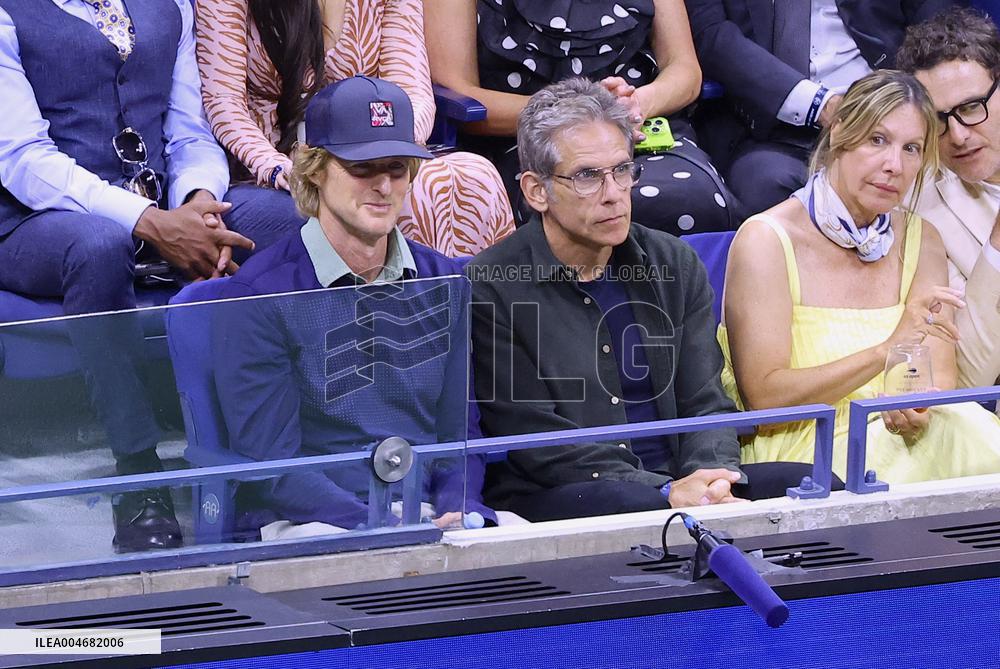 US Open - Celebs In The Stands - NYC