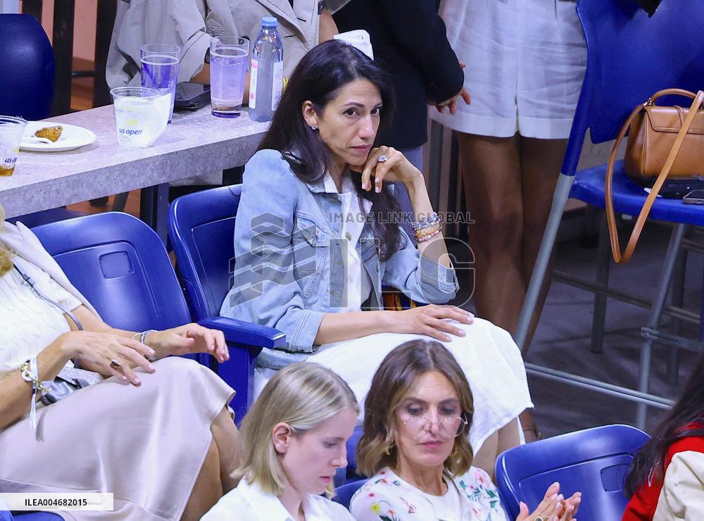 US Open - Celebs In The Stands - NYC