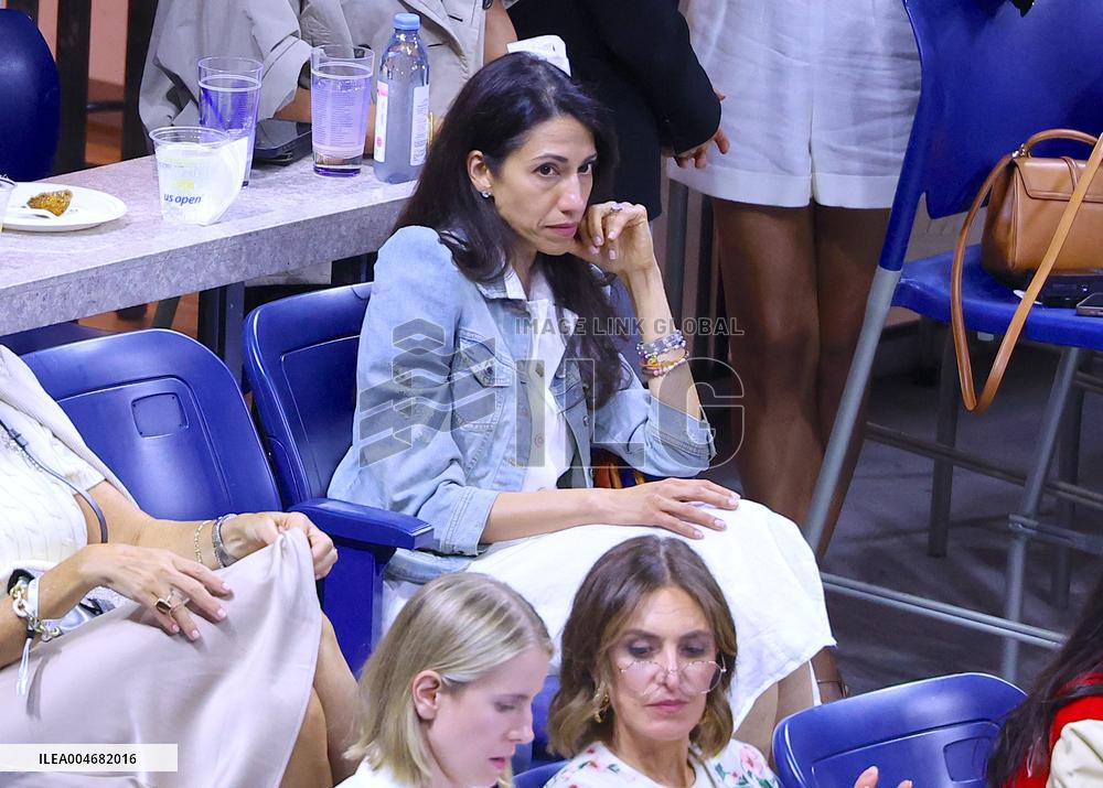 US Open - Celebs In The Stands - NYC