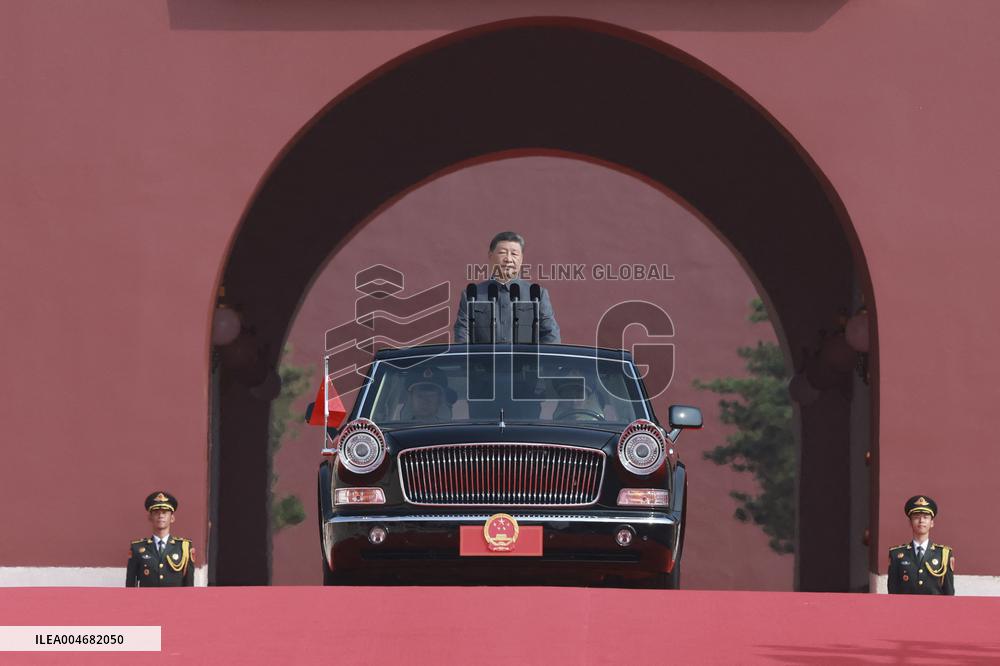 Xi Jinping, Putin and Kim Jong-un Attends V-Day Commemorations In Beijing - Chin