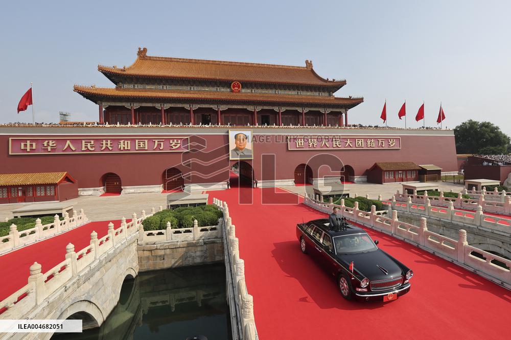 Xi Jinping, Putin and Kim Jong-un Attends V-Day Commemorations In Beijing - Chin