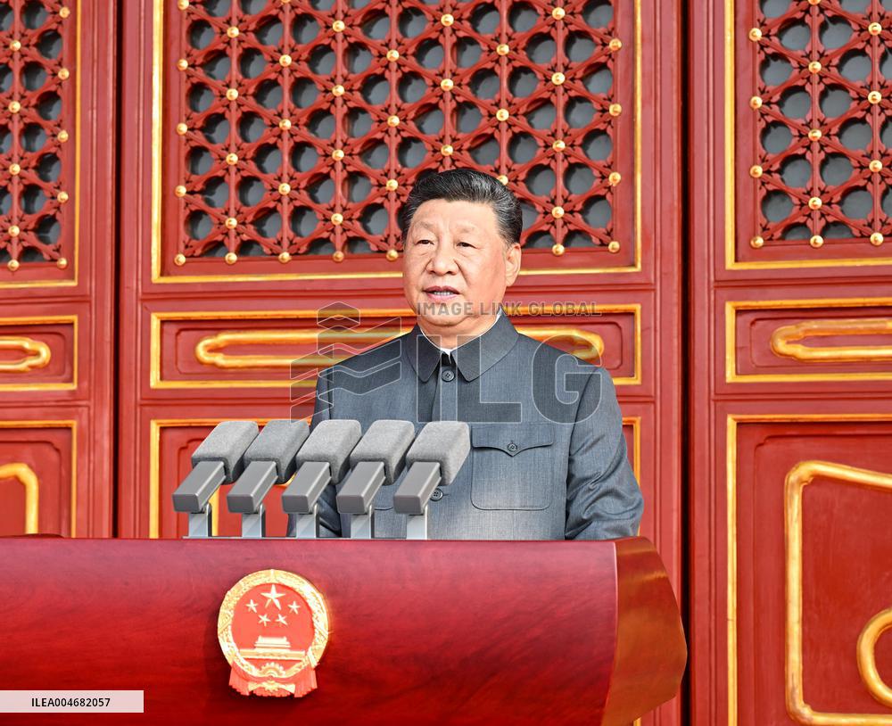 Xi Jinping, Putin and Kim Jong-un Attends V-Day Commemorations In Beijing - Chin