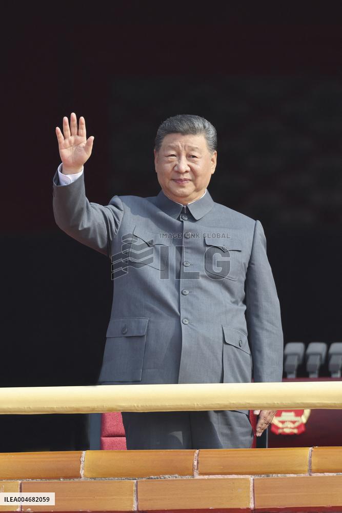 Xi Jinping, Putin and Kim Jong-un Attends V-Day Commemorations In Beijing - Chin