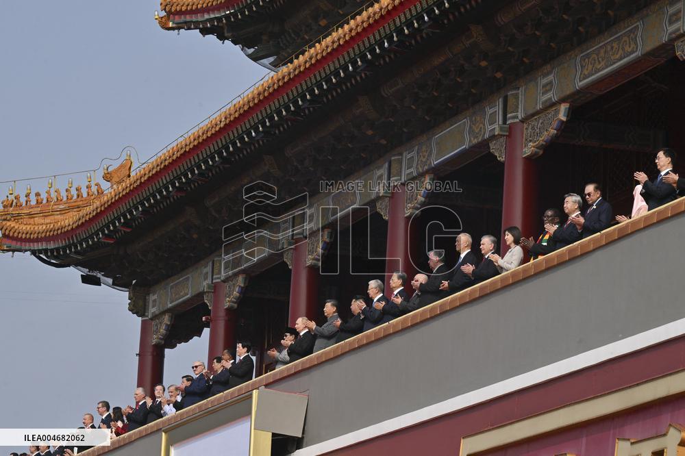 Xi Jinping, Putin and Kim Jong-un Attends V-Day Commemorations In Beijing - Chin