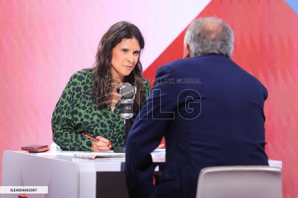 Exclusive - Francois Bayrou On RMC/BFMTV - Paris