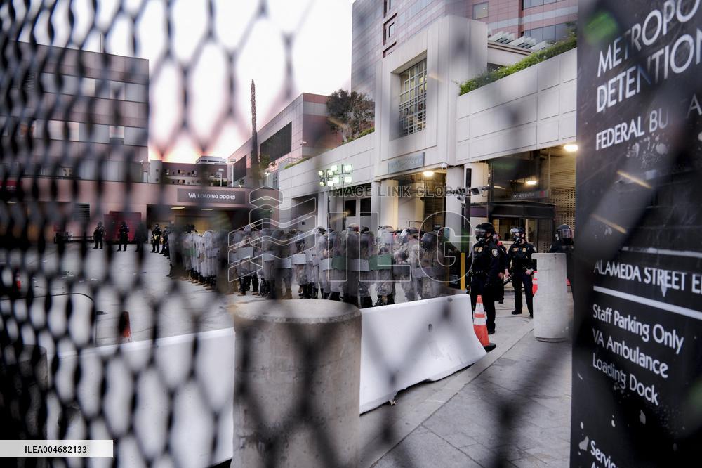 Anti ICE Demonstrations - LA