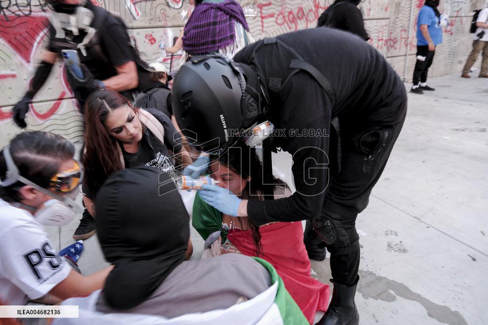 Anti ICE Demonstrations - LA