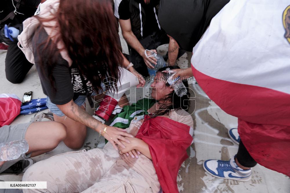 Anti ICE Demonstrations - LA