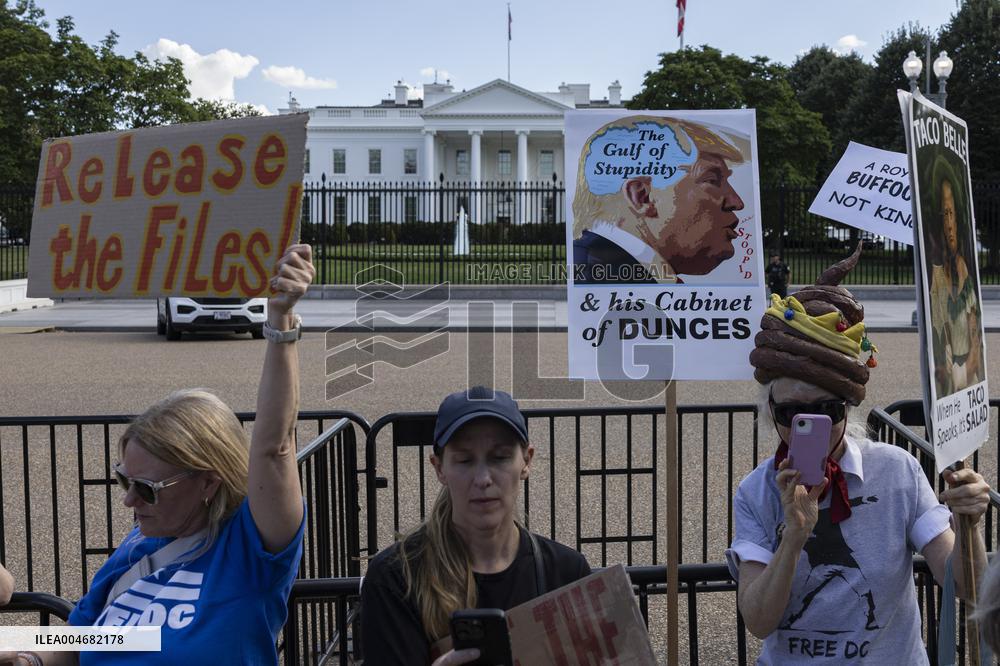US Anti Trump Protest - Washington