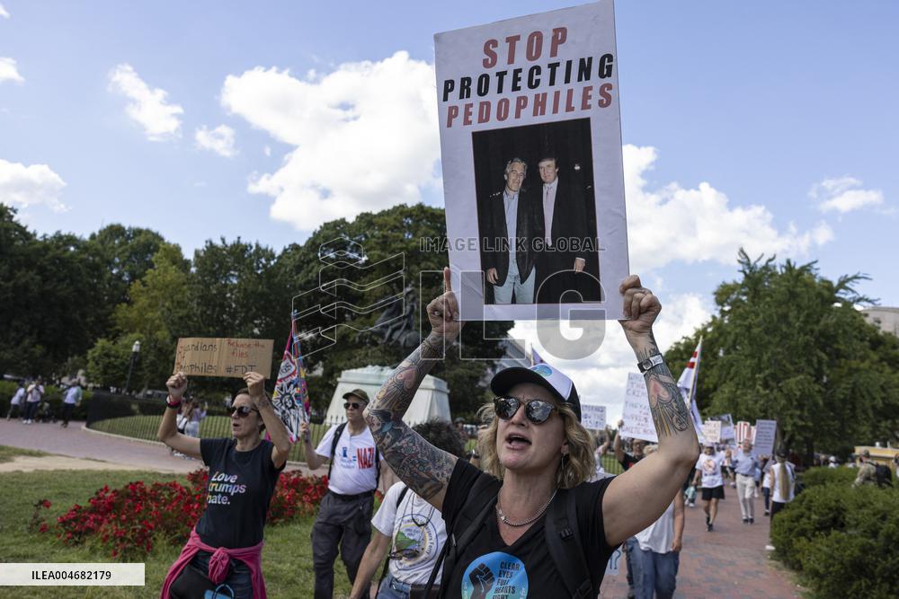 US Anti Trump Protest - Washington
