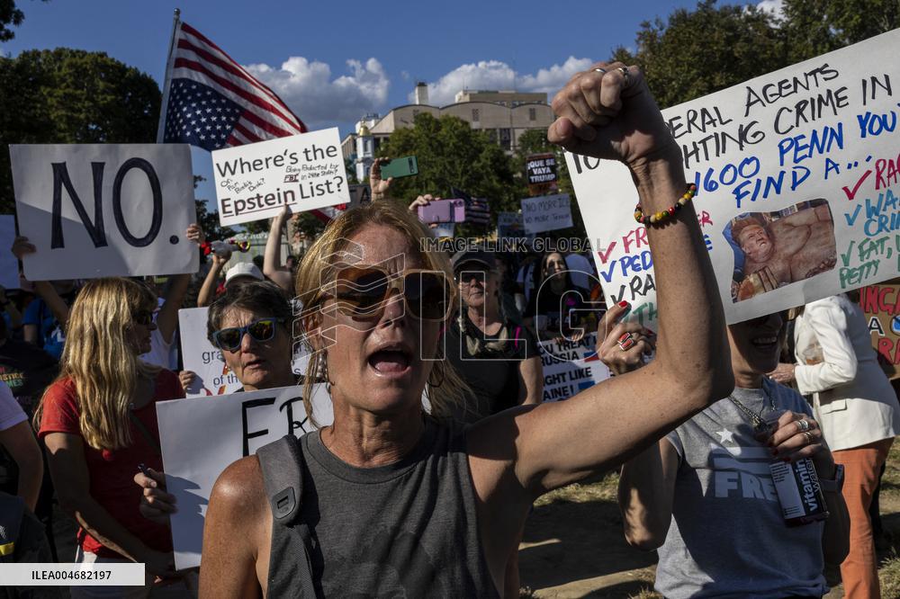 US Anti Trump Protest - Washington