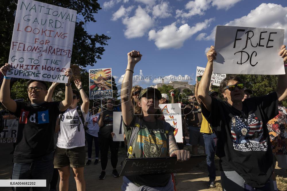 US Anti Trump Protest - Washington