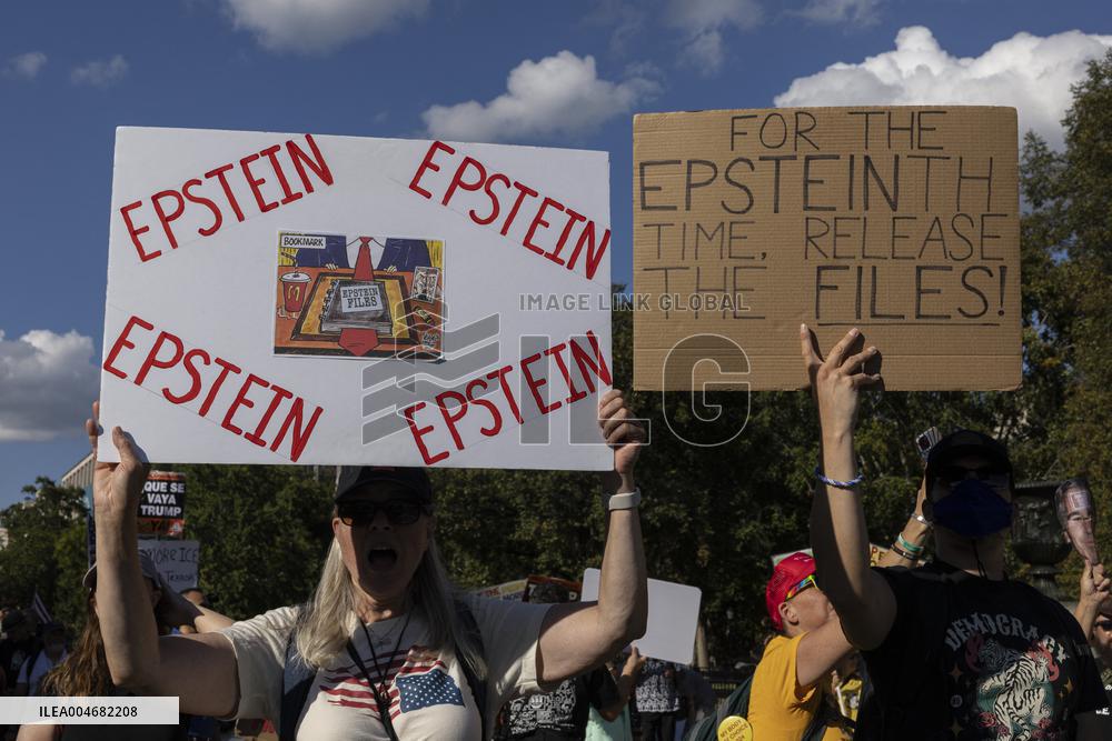 US Anti Trump Protest - Washington