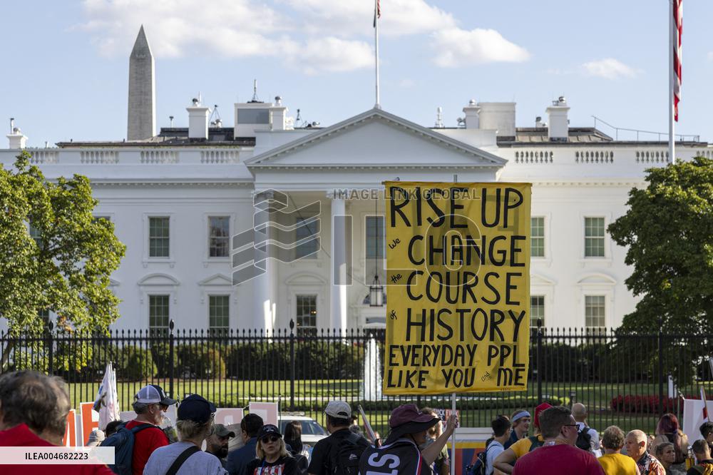 US Anti Trump Protest - Washington