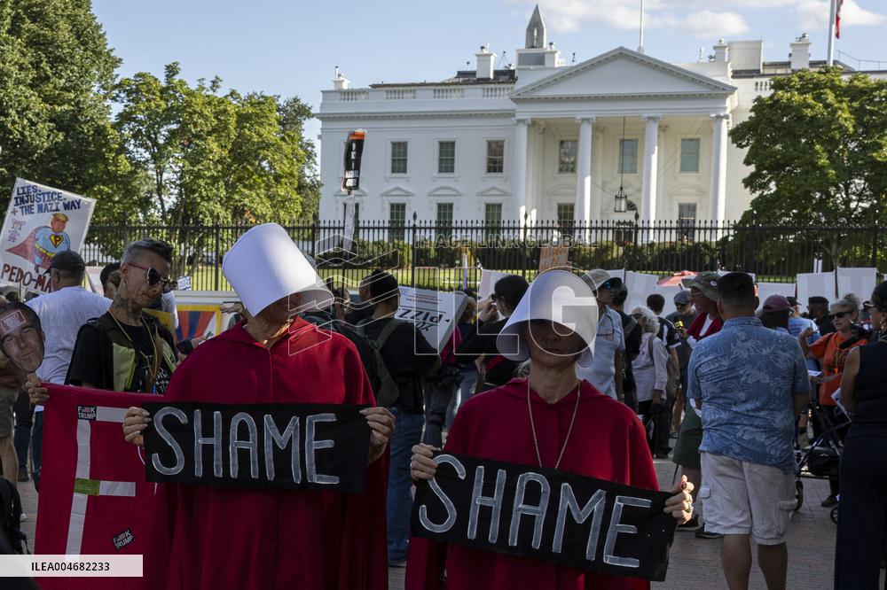US Anti Trump Protest - Washington