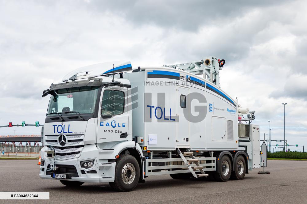 The mobile X-ray system for the Estonian Tax and Customs Board