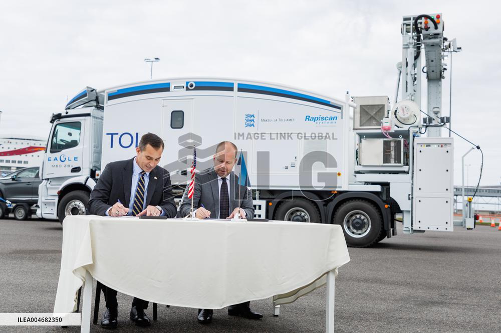 The mobile X-ray system for the Estonian Tax and Customs Board