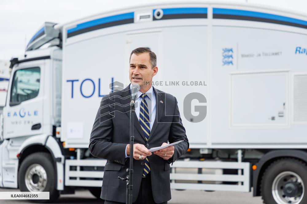 The mobile X-ray system for the Estonian Tax and Customs Board