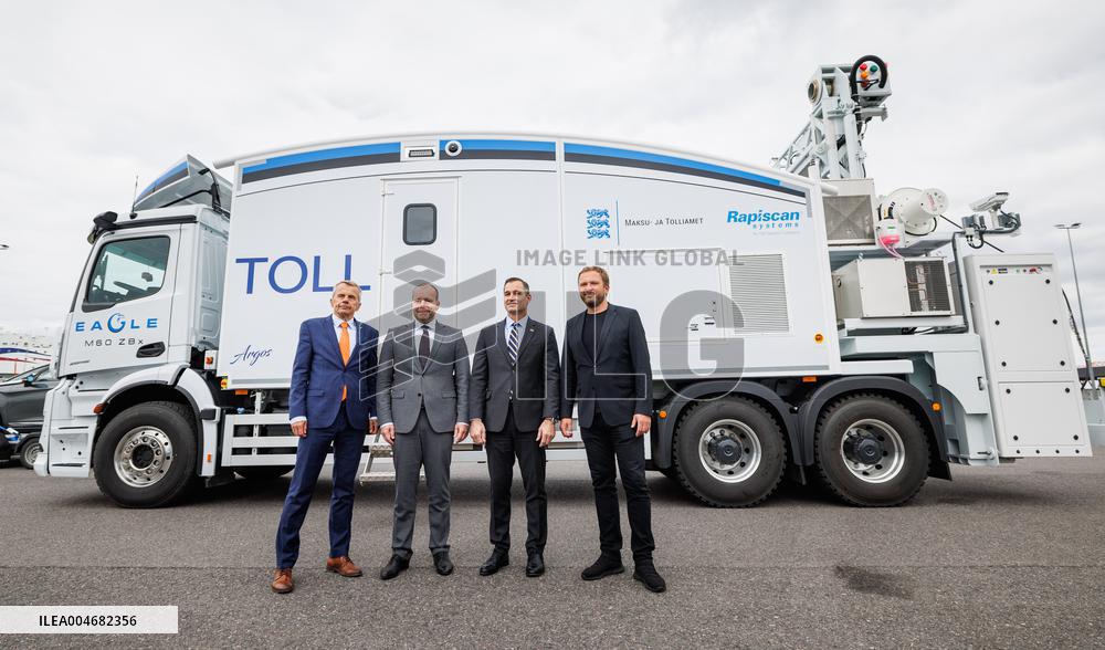 The mobile X-ray system for the Estonian Tax and Customs Board