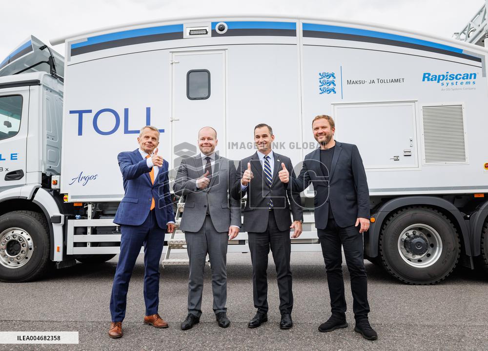 The mobile X-ray system for the Estonian Tax and Customs Board