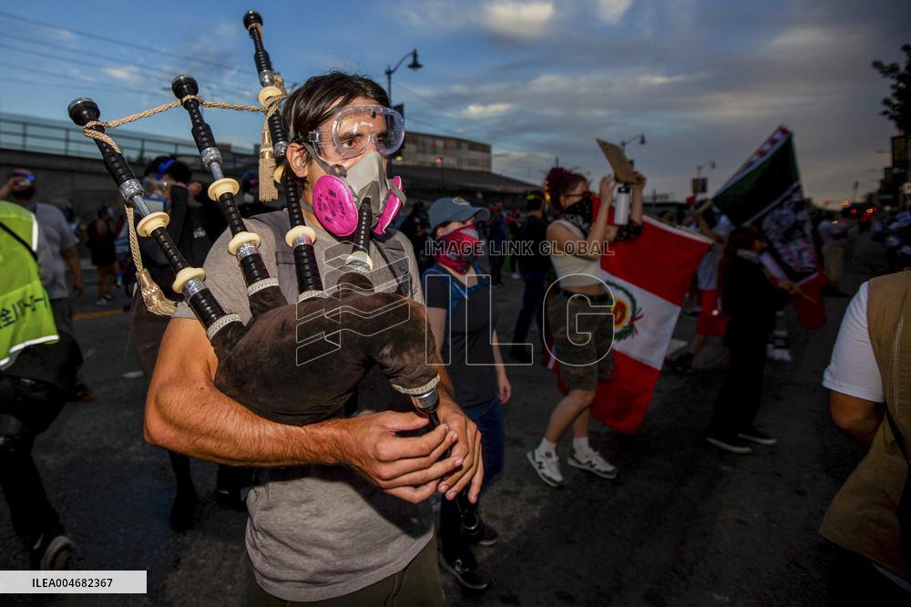 Anti ICE Demonstrations - LA