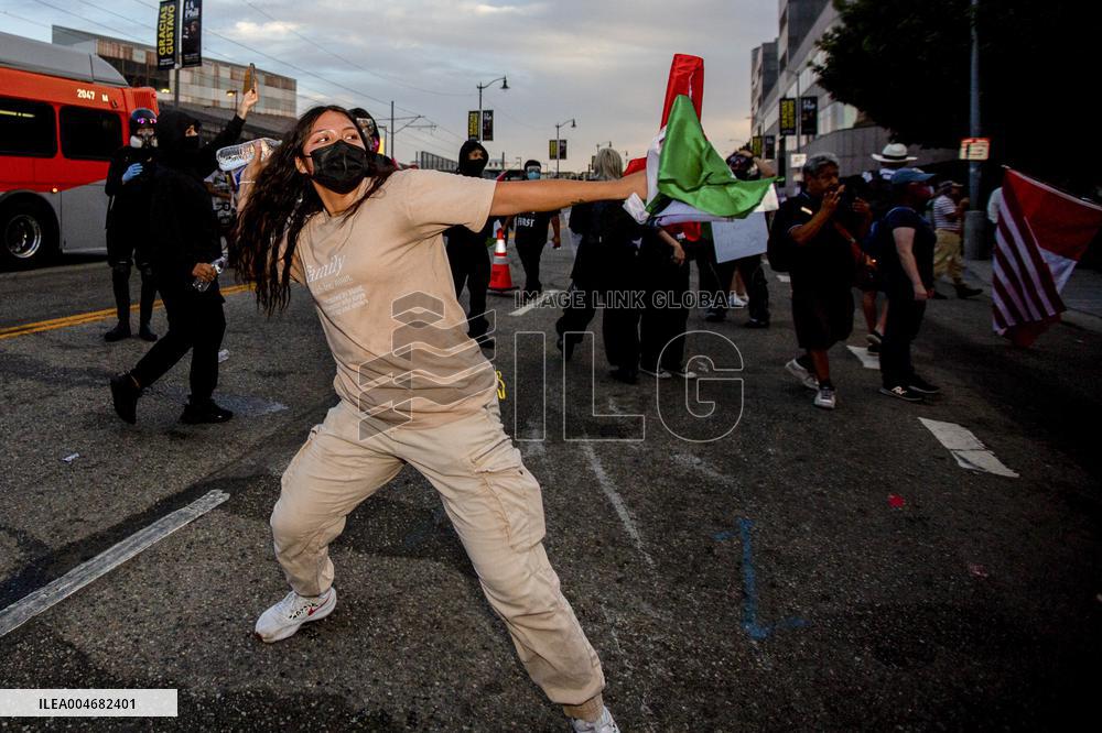 Anti ICE Demonstrations - LA