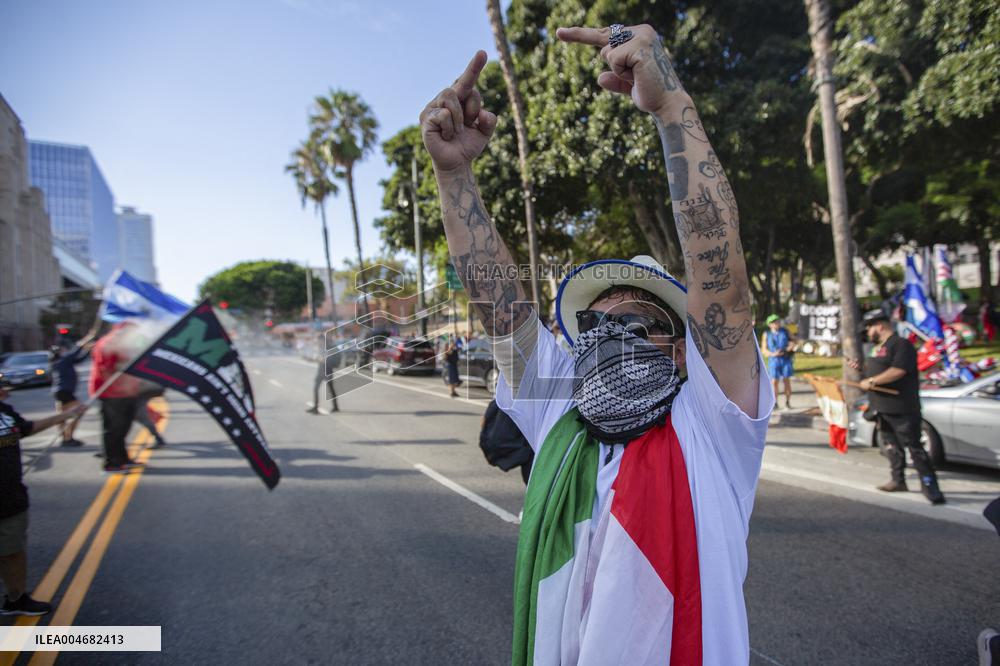 Anti ICE Demonstrations - LA