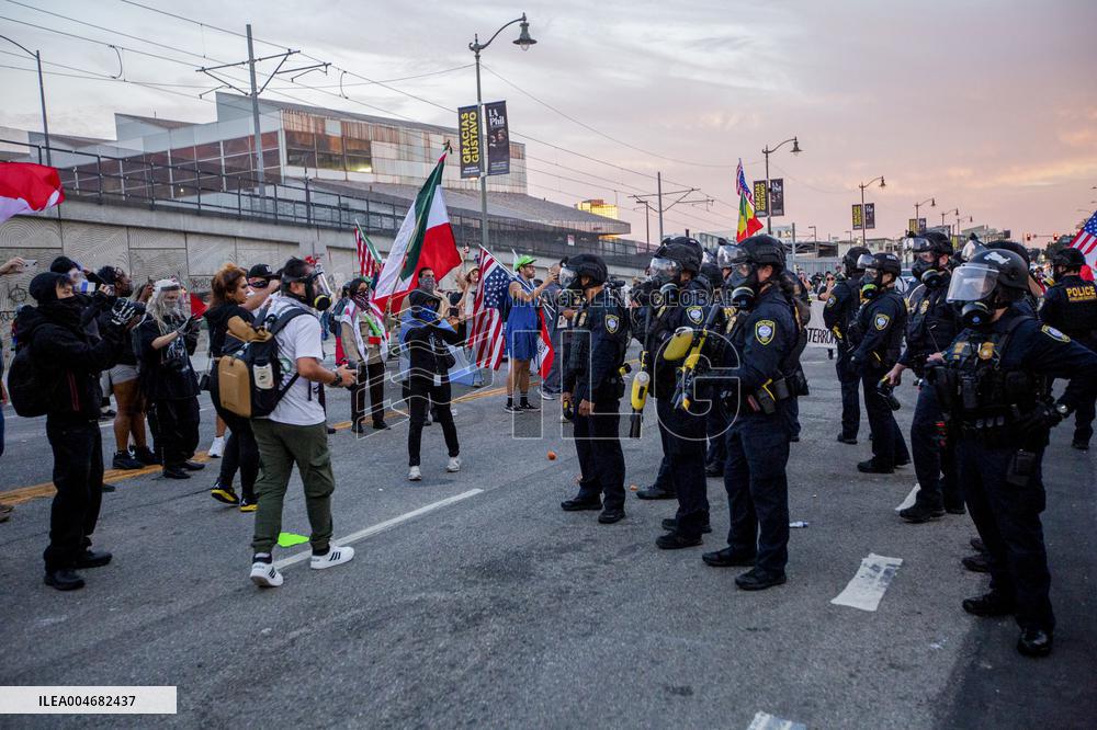Anti ICE Demonstrations - LA