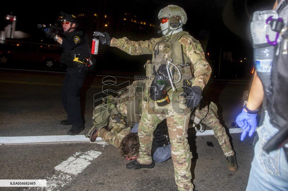 Anti ICE Demonstrations - LA