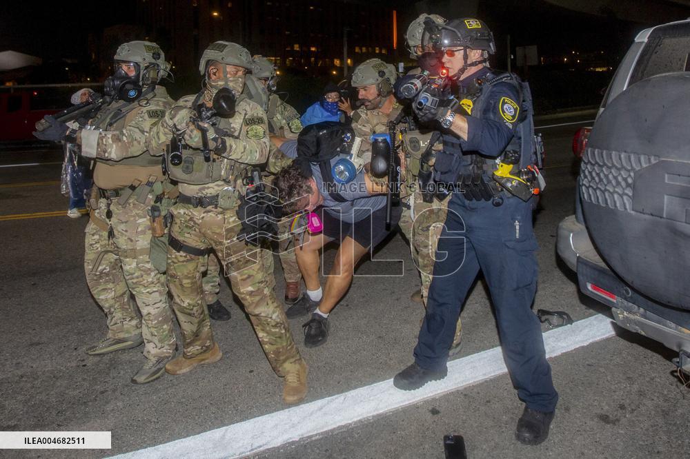 Anti ICE Demonstrations - LA