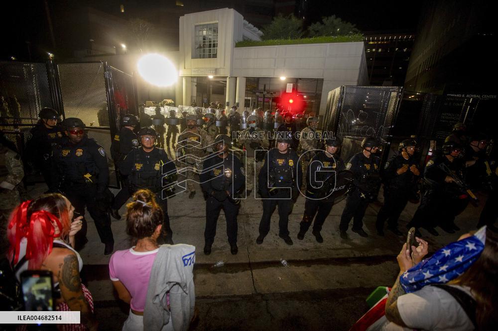 Anti ICE Demonstrations - LA