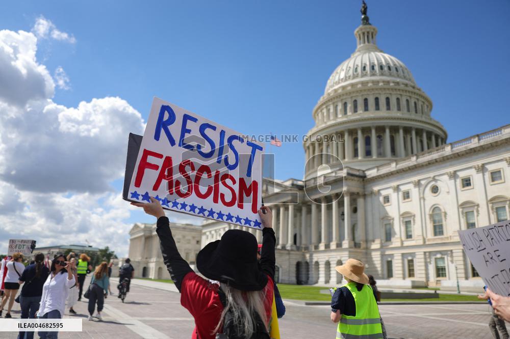 US Anti Trump Protest - Washington