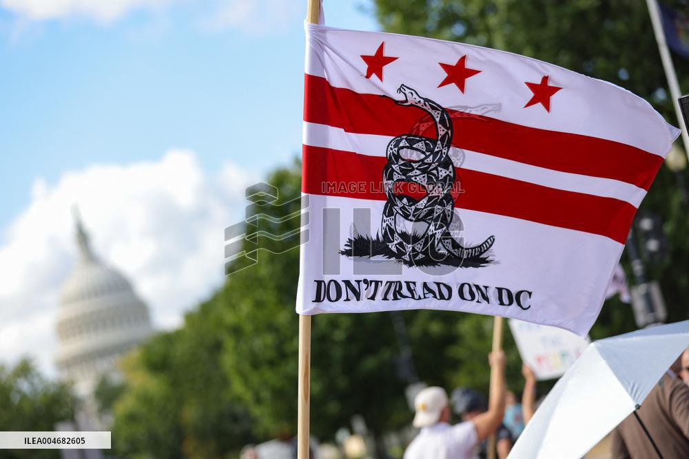 US Anti Trump Protest - Washington