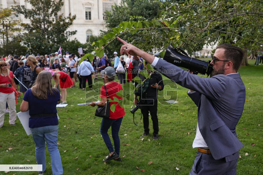 US Anti Trump Protest - Washington