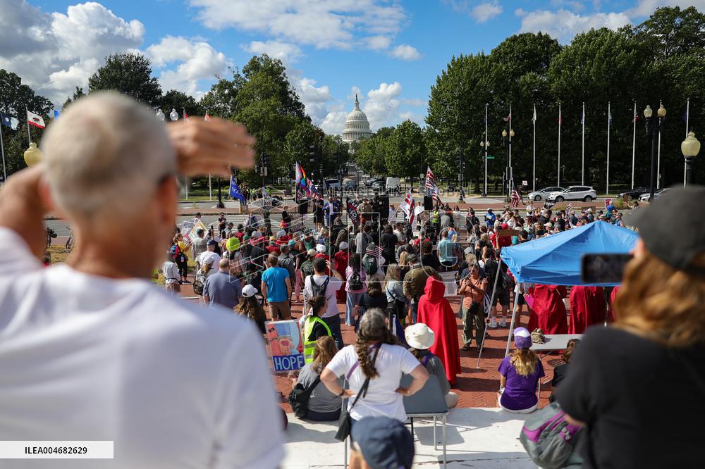 US Anti Trump Protest - Washington