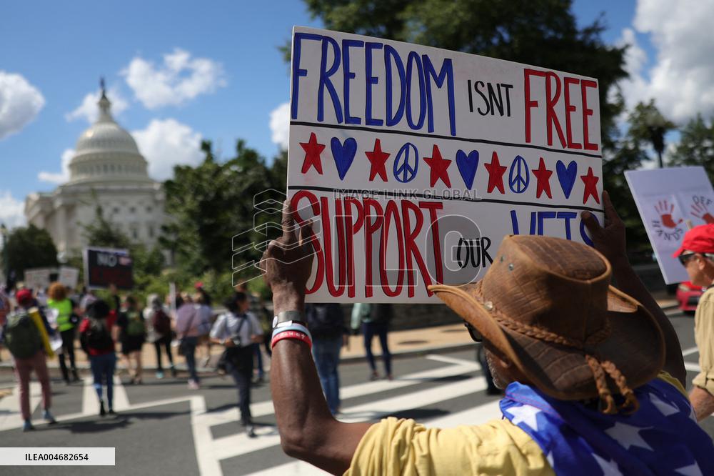 US Anti Trump Protest - Washington