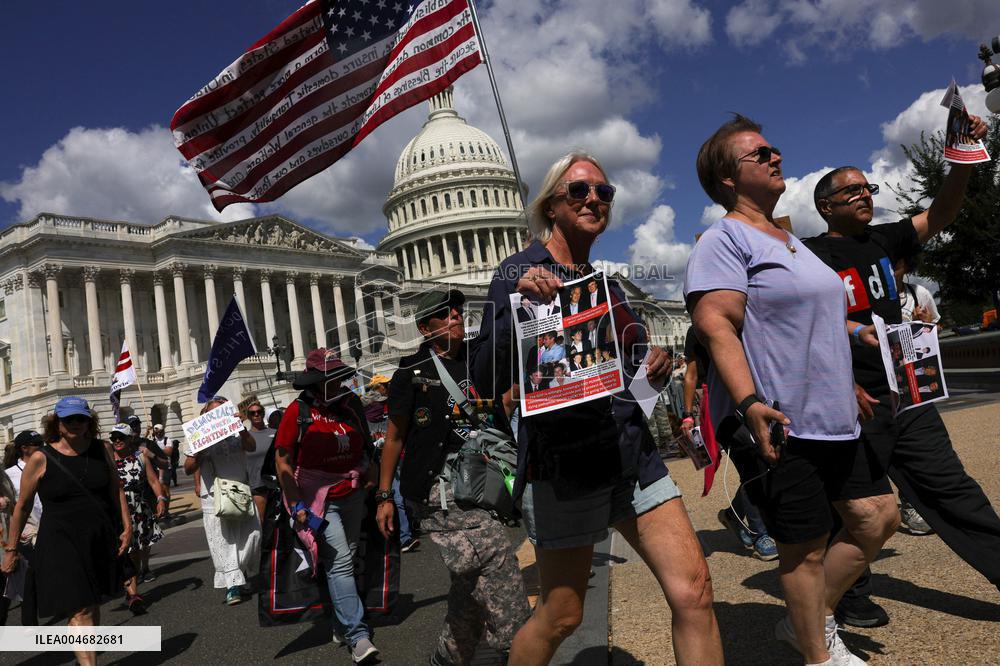 US Anti Trump Protest - Washington