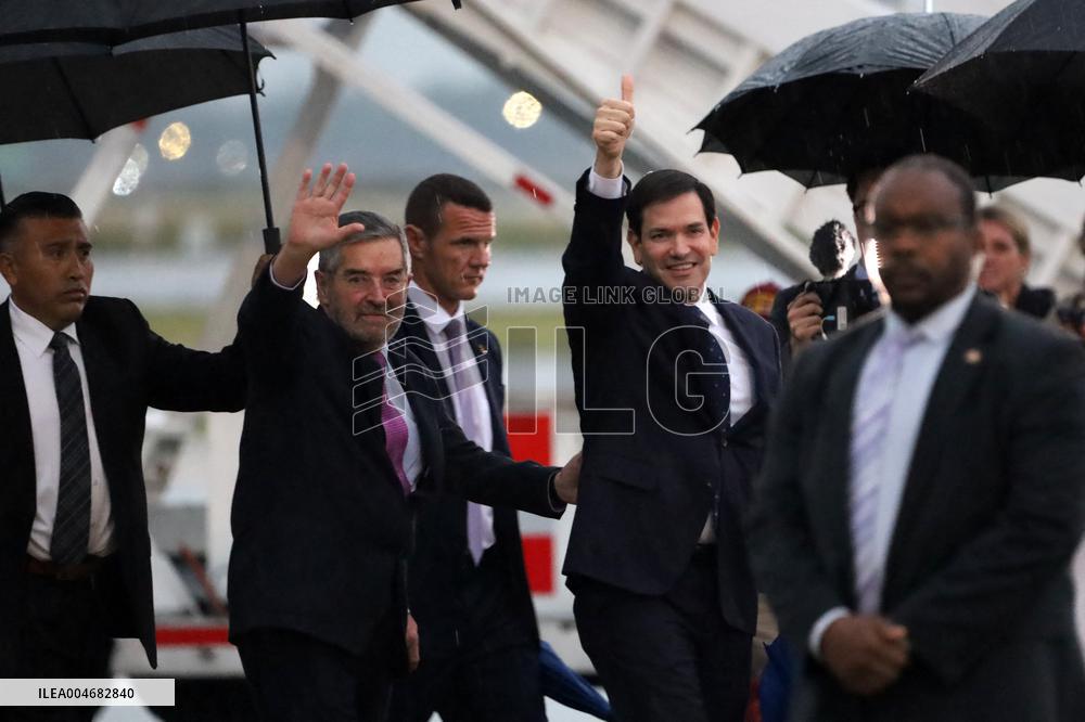 US Secretary of State Marco Rubio Working Visit To Mexico