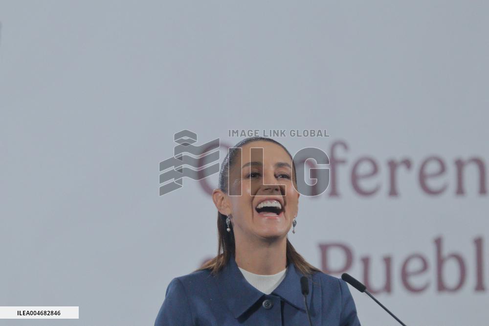 President Claudia Sheinbaum at National Public Security Council Meeting - Mexico City