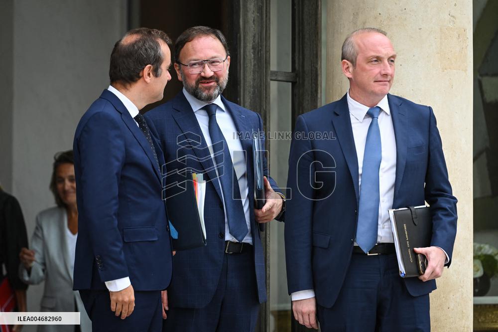 Council of Ministers at the Elysee Palace FA